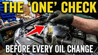 Thumbnail: Why Smart Drivers Check This ONE Thing Before Every Oil Change (The Fluid Trick)
