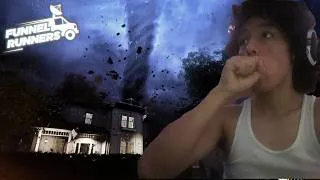 Thumbnail: I RAN FROM THIS TORNADO😯🌪️(FUNNEL RUNNERS)