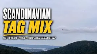 Thumbnail: Caught on Camera: Small Fast UAPs — Dragons & Orbs Across Scandinavia | Norway & Sweden UFO/UAP ✈️🛸🚁
