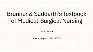 Thumbnail: Ch 11 Shock, Sepsis, SIRS, MODS