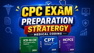 Thumbnail: CPC EXAM PREPARATION STRATEGY #medicalcoding #cpcexam #cpc #aapc