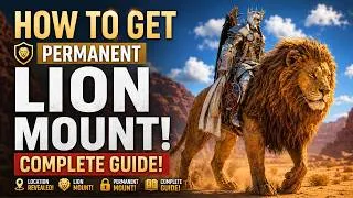 Thumbnail: Crimson Desert - How To Get Permanent LION MOUNT | Lion Mount Complete Guide