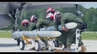 Thumbnail: 'Warheads on Foreheads' with U.S. Marine Corps F-35 Lightning IIs