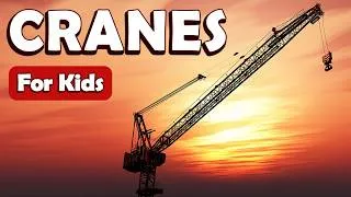 Thumbnail: Learn About Cranes for Kids | Construction Vehicles and Machines | Cranes for Kids
