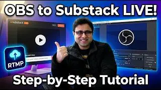 Thumbnail: How to Live Stream to Substack with OBS Studio (Step-by-Step Tutorial 2026)