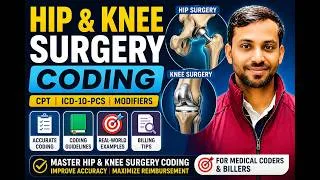 Thumbnail: SAME DAY SURGERY CODING - COMPLETE HIP SURGERY CODING Medical Coding Training