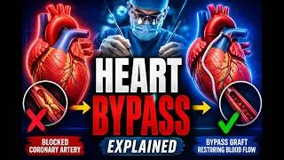 Thumbnail: Open Heart Surgery Explained Step by Step | Coronary Artery Bypass Animation | Heart Bypass Surgery