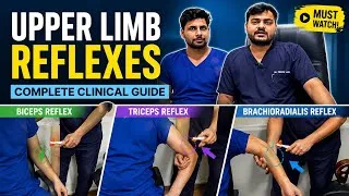 Thumbnail: Upper limb reflexes | Biceps reflex | Triceps reflex | Supinator reflex 