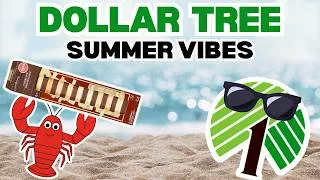 Thumbnail: ☀️ High-End Summer Vibes: Stunning Dollar Tree DIY Decor Ideas! 🌼💡