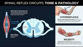 Thumbnail: Spinal Reflexes & Muscle Tone: Gamma Loop, Stretch Reflex, and Spasticity Physiology