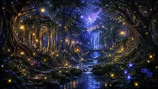 Thumbnail: Enchanted Celestial Forest 🌿✨ | Medieval Fantasy Music to Escape Into a Magical World