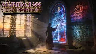 Thumbnail: The Hidden Prophecies in Medieval Stained Glass | Green Man Among Saints | Pagan Echoes in Glass