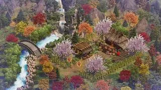 Thumbnail: Calm Asian Music & Ambience for Relaxation: Deep Forest Cottage | AoE2