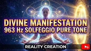 Thumbnail: Divine Manifestation: 963 Hz Solfeggio Pure Tone for Reality Creation