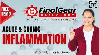 Thumbnail: Acute & Chronic Inflammation High-Yield Revision | 2nd Prof Final Gear Demo | Dr. Priyanka Sachdev
