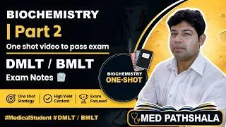 Thumbnail: Biochemistry | Part :- 2 | One Shot Video to your exams |  MBBS/NEET-PG Lectures By Medpathshala