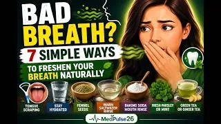 Thumbnail: Bad Breath? 7 Simple Ways to Freshen Your Breath Naturally