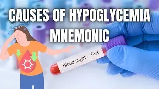 Thumbnail: Causes of Low Blood Glucose🩸(HYPOGLYCEMIA): Mnemonic