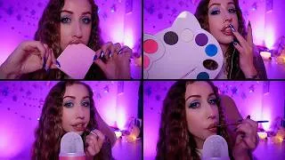 Thumbnail: ASMR Mouth Sounds for Sleep 💋 Face Painting, Honey Spoon, Inaudible Whispers & More