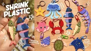 Thumbnail: 🦐 Easy DIY Shrink Plastic Keychains 🐠 Using Ohuhu Kahuku 120 Acrylic Markers ✨