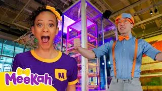 Thumbnail: Meekah & Blippi Try 5 Fun Experiments | 1 HR OF MEEKAH! | Meekah Moves