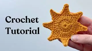 Thumbnail: How to Crochet a Sun ☀️ Beginner Tutorial