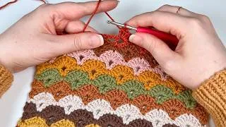 Thumbnail: The most beautiful crochet stitch for blankets!