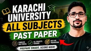 Thumbnail: Past paper Karachi University || Physics, Mathematics, English, Biology, Chemistry and Biology KU 
