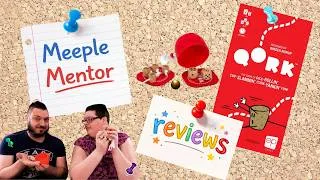 Thumbnail: Quirky Fun ✴️ Qork 🍾 Meeple Mentor Reviews