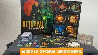 Thumbnail: Board Game Unboxing - Betrayal at House on the Hill 3E - 3rd/Third Edition - No haunt spoilers!