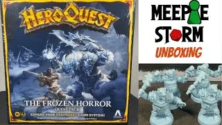 Thumbnail: Board Game Unboxing - HeroQuest Frozen Horror quest pack - Meeple Storm