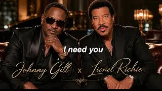 Thumbnail: 🎵 Johnny Gill x Lionel Richie – The Distance Between Us (Official Lyrics Video)Soulful R&B Love Duet
