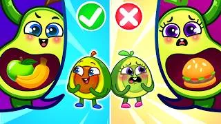 Thumbnail: Penny Learns Healthy Food | Healthy VS Unhealthy Food