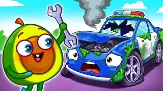 Thumbnail: Let's Fix the Police Car | A Police Car Needs Help | Meet Penny