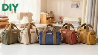 Thumbnail: DIY 버리는 청바지와 면바지로 미니 크로스 가방 만들기/청바지&바지 리폼/Make a  crossbody bag out of discarded jeans &cotton pants