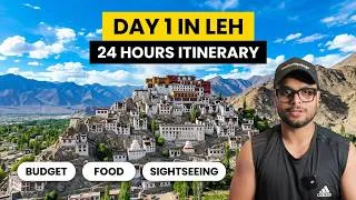 Thumbnail: 24 Hours in Leh 🏔️ | How to Spend Day 1 — AMS, Budget & Sightseeing