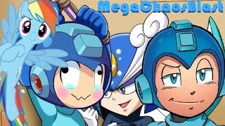 Thumbnail: Splash Woman ABSOLUTELY UwUs Mega Man's NUTS and BOLT into OBLIVION while Rainbow Dash watches (18+)