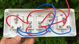 Thumbnail: Extension board wiring with lamp holder 😍|