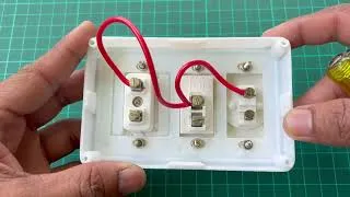Thumbnail: Holder+switch+socket board wiring