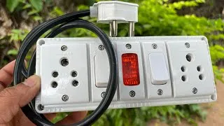 Thumbnail: Extension switch board connection with extra 3core cable 😇|