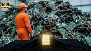 Thumbnail: From Trash to Treasure 1 Ton of Motherboards Yields Pure Gold