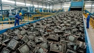 Thumbnail: You Won’t Believe What Happens to Millions of Old TVs | From Waste to Designer Mirrors