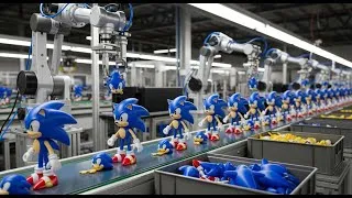 Thumbnail: Inside a Mega Sonic the Hedgehog Toy Factory – From Raw Plastic to Speed Figure