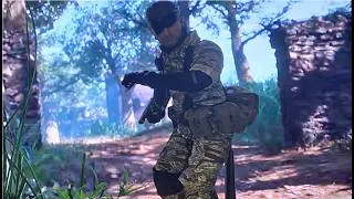 Thumbnail: (Not Hot Toys) Ekuaz Studio Metal Gear Solid 3: Naked Snake Tiger Stripe Camo Version Figure Review
