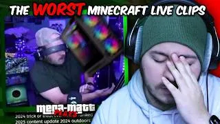 Thumbnail: The GREATEST Minecraft Monday LIVE CLIPS REACTION