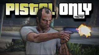 Thumbnail: This Challenge Is IMPOSSIBLE | GTA V Pistol Only