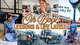 Thumbnail: Life Lessons THEY are teaching ME!: a week of trains, trucks, and making a bunkhouse for 3 BOYS!