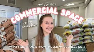 Thumbnail: How to Find a Commercial Space for Your Small Business (My Experience)! What I Wish I Knew...