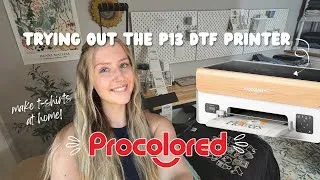 Thumbnail: Testing Out the New Procolored P13 DTF Printer | How to Print T-Shirts at Home | Beginner Friendly