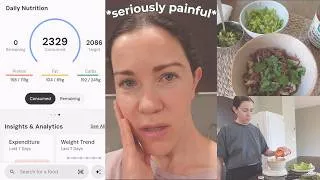 Thumbnail: Tracking macros and a *major* cyst flare-up {chronic illness vlog}